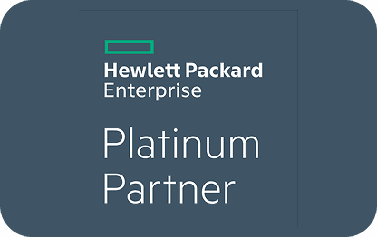 HPE Platinum Partner badge