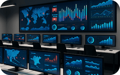 Enterprise monitoring dashboards