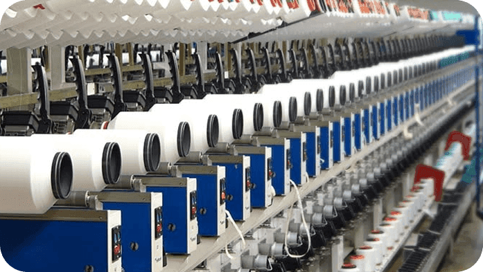 Textile manufacturing machinery
