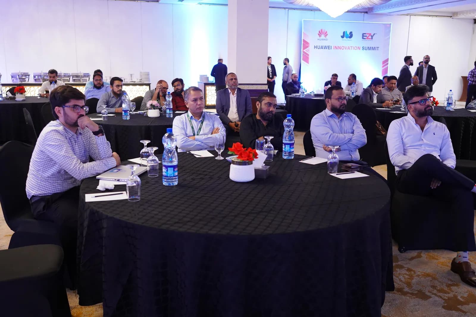 Networking conversations at the Innovation Summit