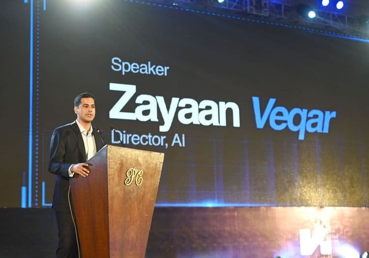 Zayaan Bin Veqar at KHINEXT'26: AI is no longer emerging, it is embedded