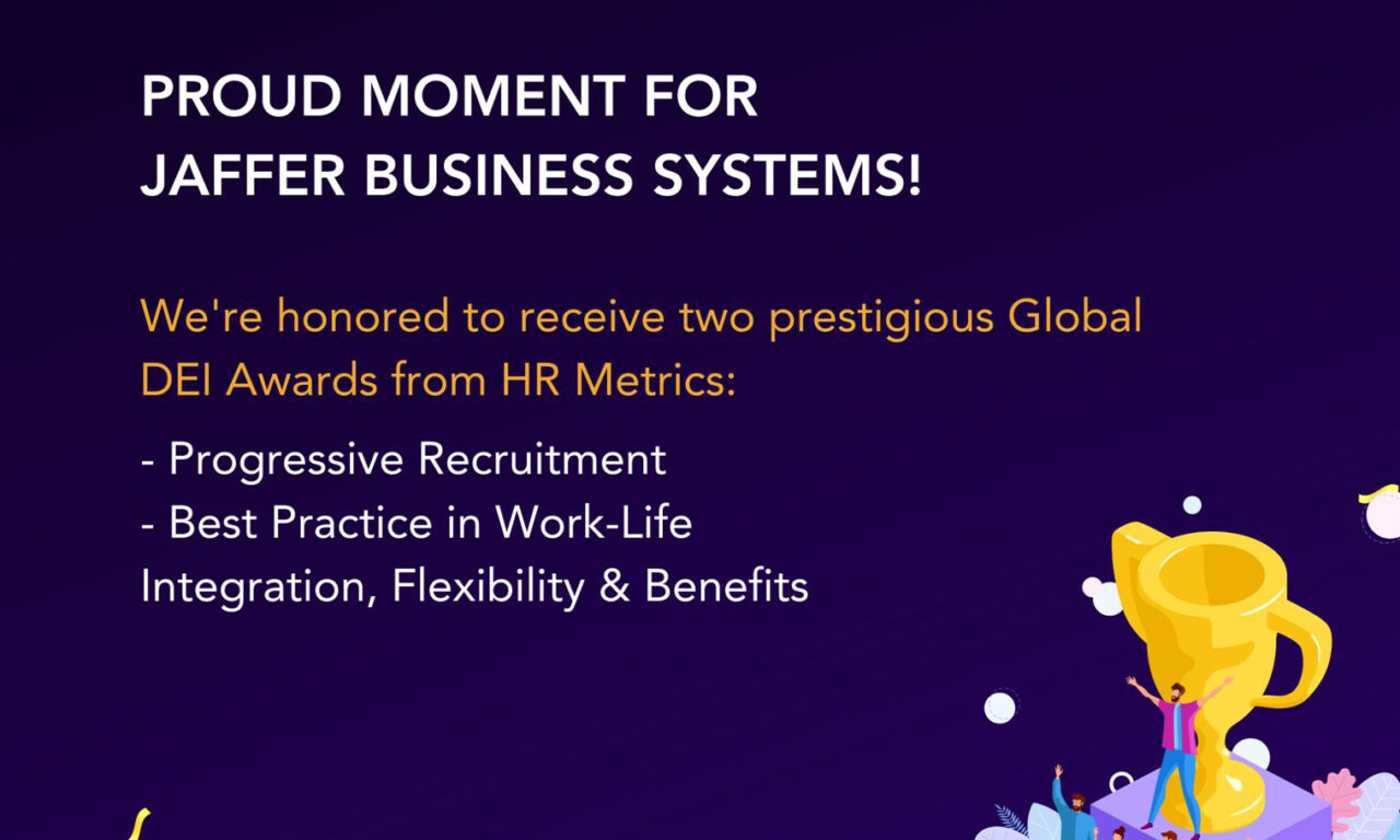 JBS Wins Two Global DEI Awards for Progressive Recruitment and Best Practicein Work-Life Integration, Flexibility & Benefits