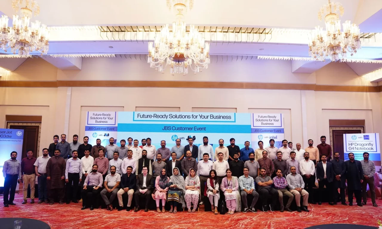 JBS recently hosted an HP Marketing Event in Lahore