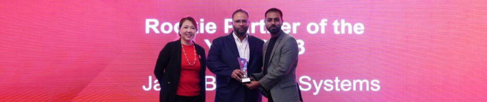 JBS is honored to receive the Rookie Partner of the Year 2023 award from Trend Micro, recognizing our impactful contributions to cybersecurity solutions in a short time.